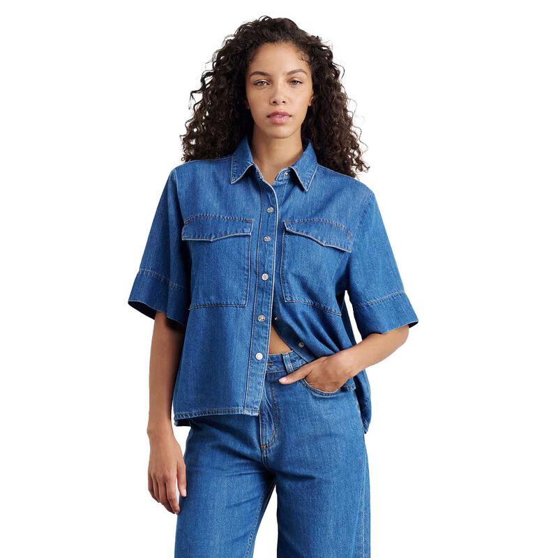 JAG Loe Denim Ss Shirt image number 0